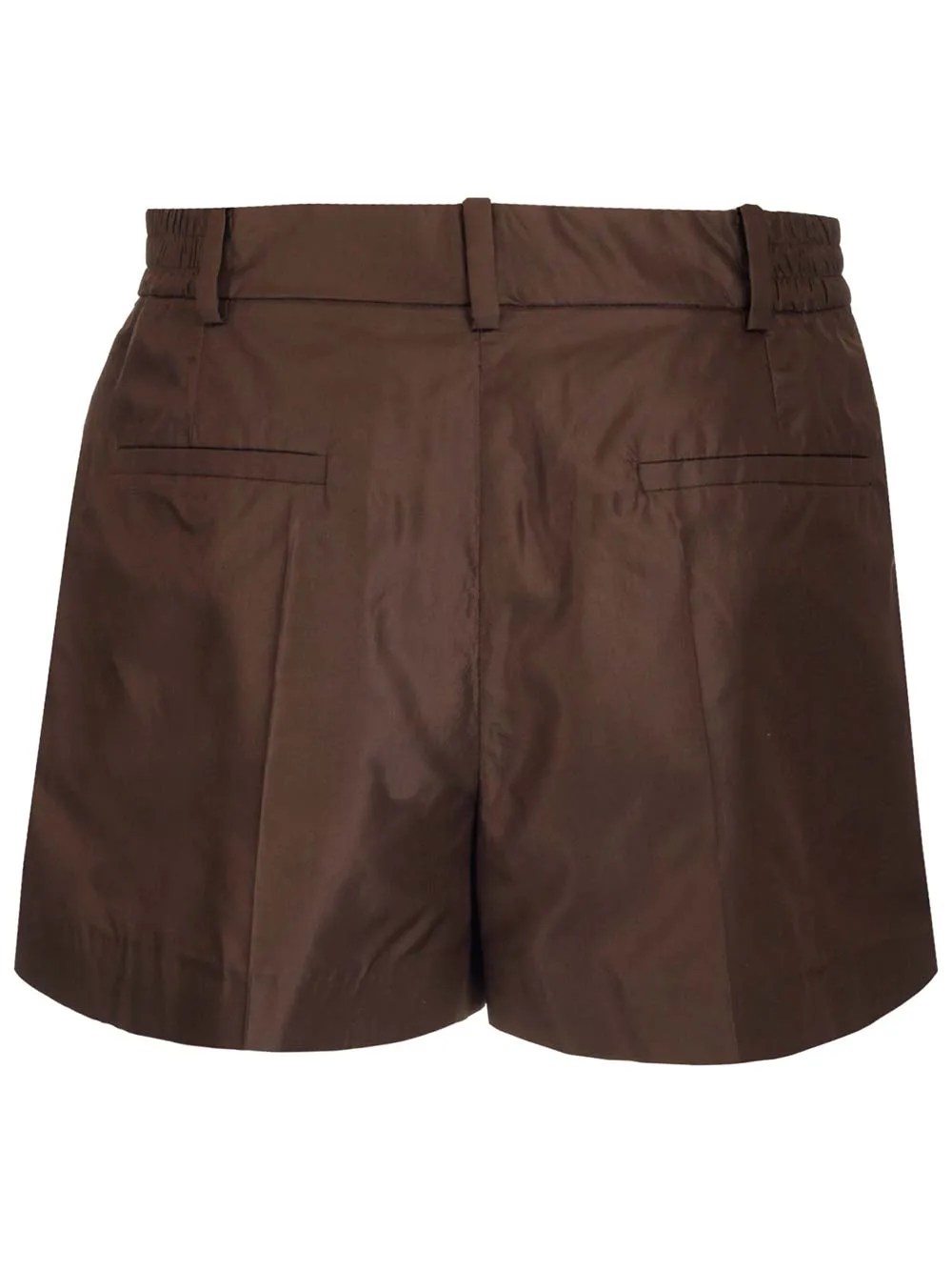 Valentino High Waist Straight Leg Shorts