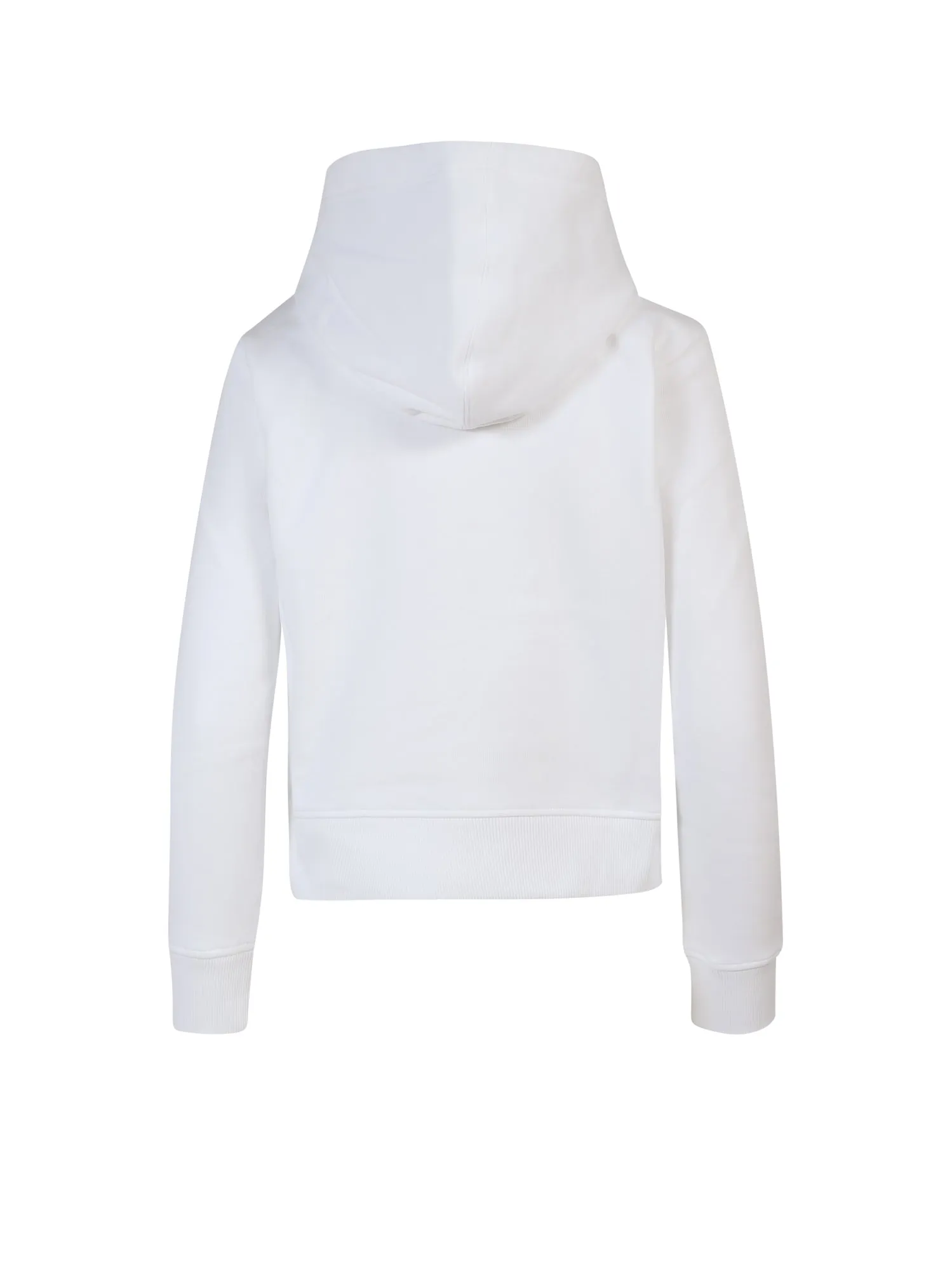 Valentino Logo Embossed Drawstring Hoodie