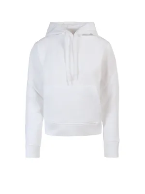 Valentino Logo Embossed Drawstring Hoodie