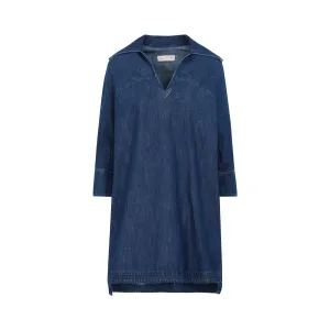 Valentino Long Denim Shirt