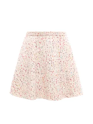 Valentino Polka-Dot Mini Skirt