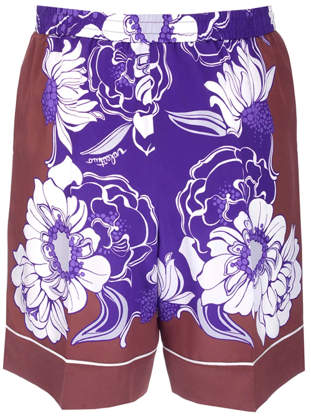 Valentino Printed Bermuda Pajama Shorts
