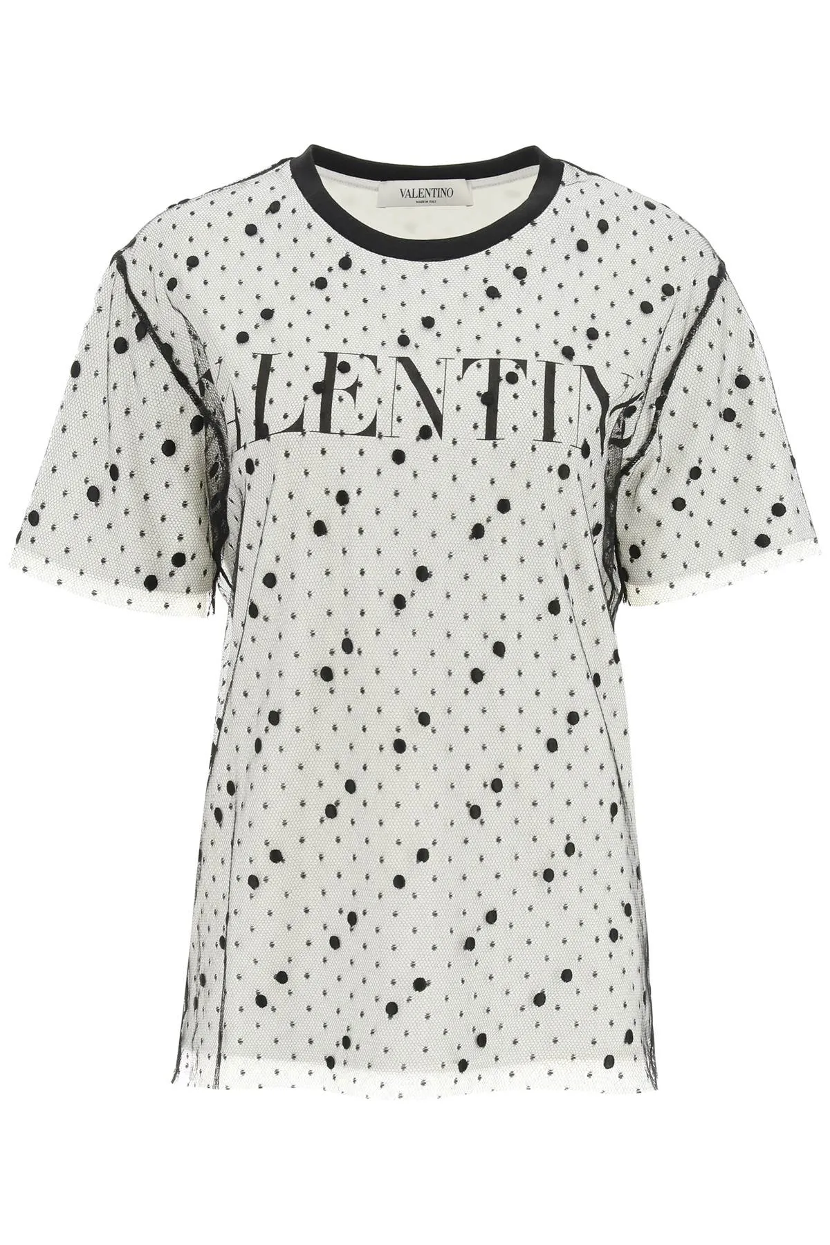 Valentino Tulle Layered T-Shirt