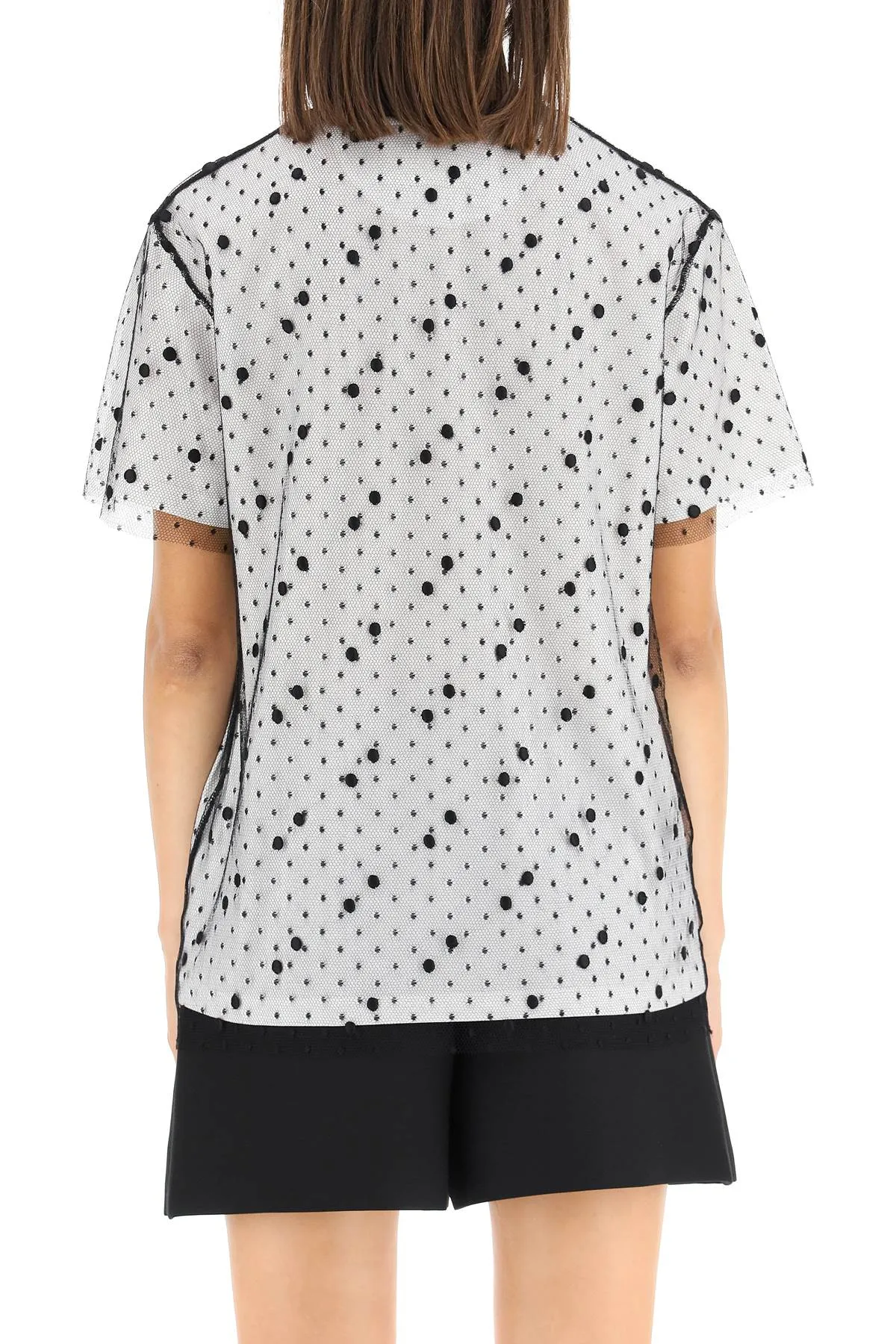 Valentino Tulle Layered T-Shirt
