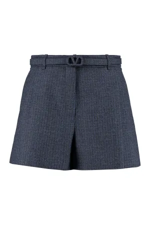Valentino VLogo Belted Shorts