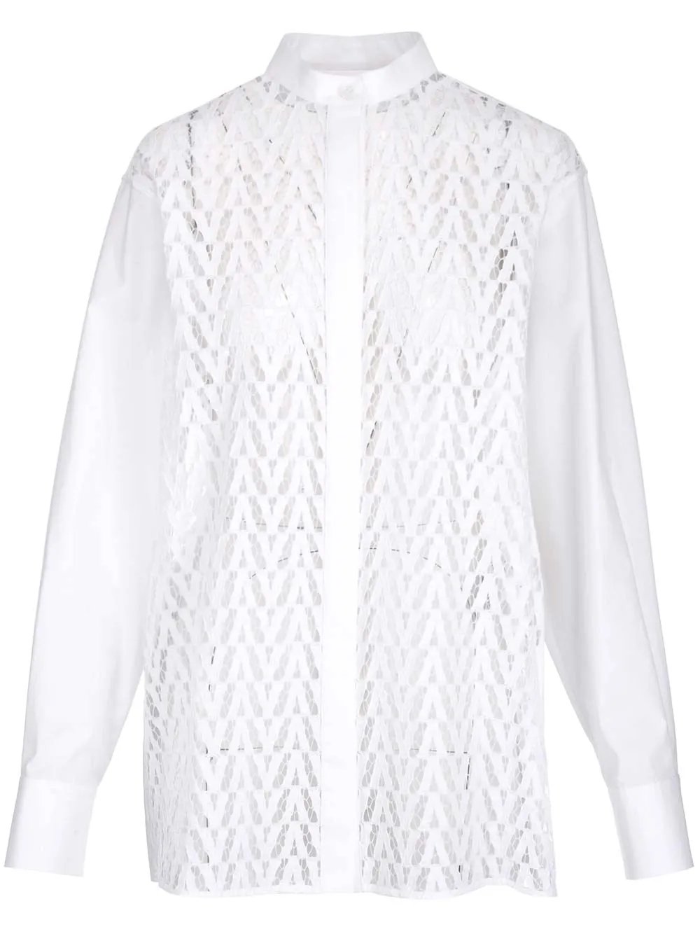 Valentino VLogo Detailed Shirt