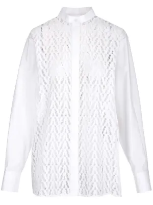 Valentino VLogo Detailed Shirt