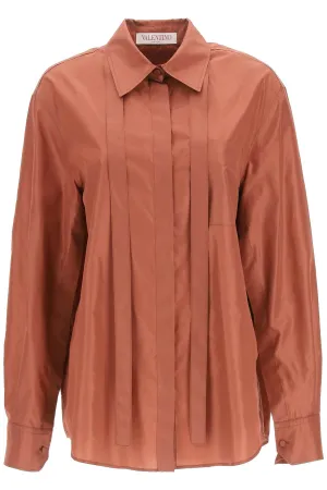 Valentino Washed Necktie Detailed Shirt