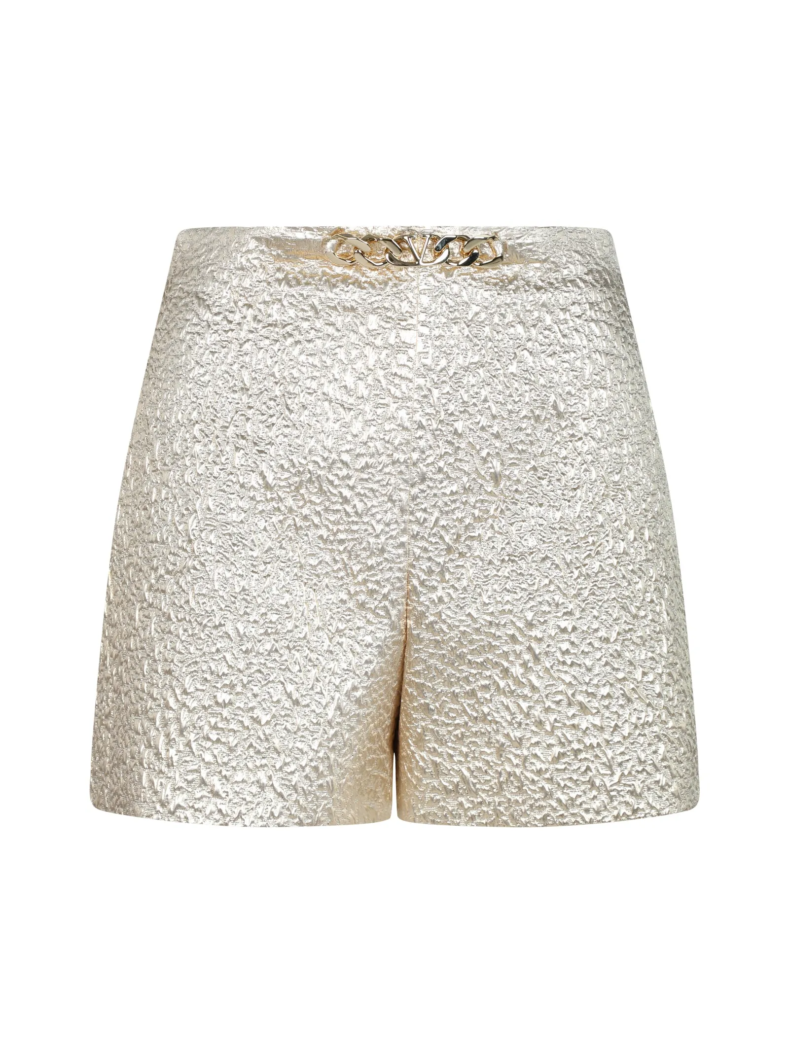 ValentinoVLogo Chained High Waist Shorts