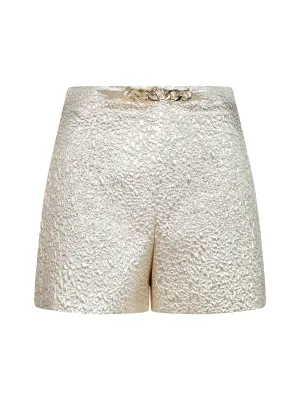 ValentinoVLogo Chained High Waist Shorts