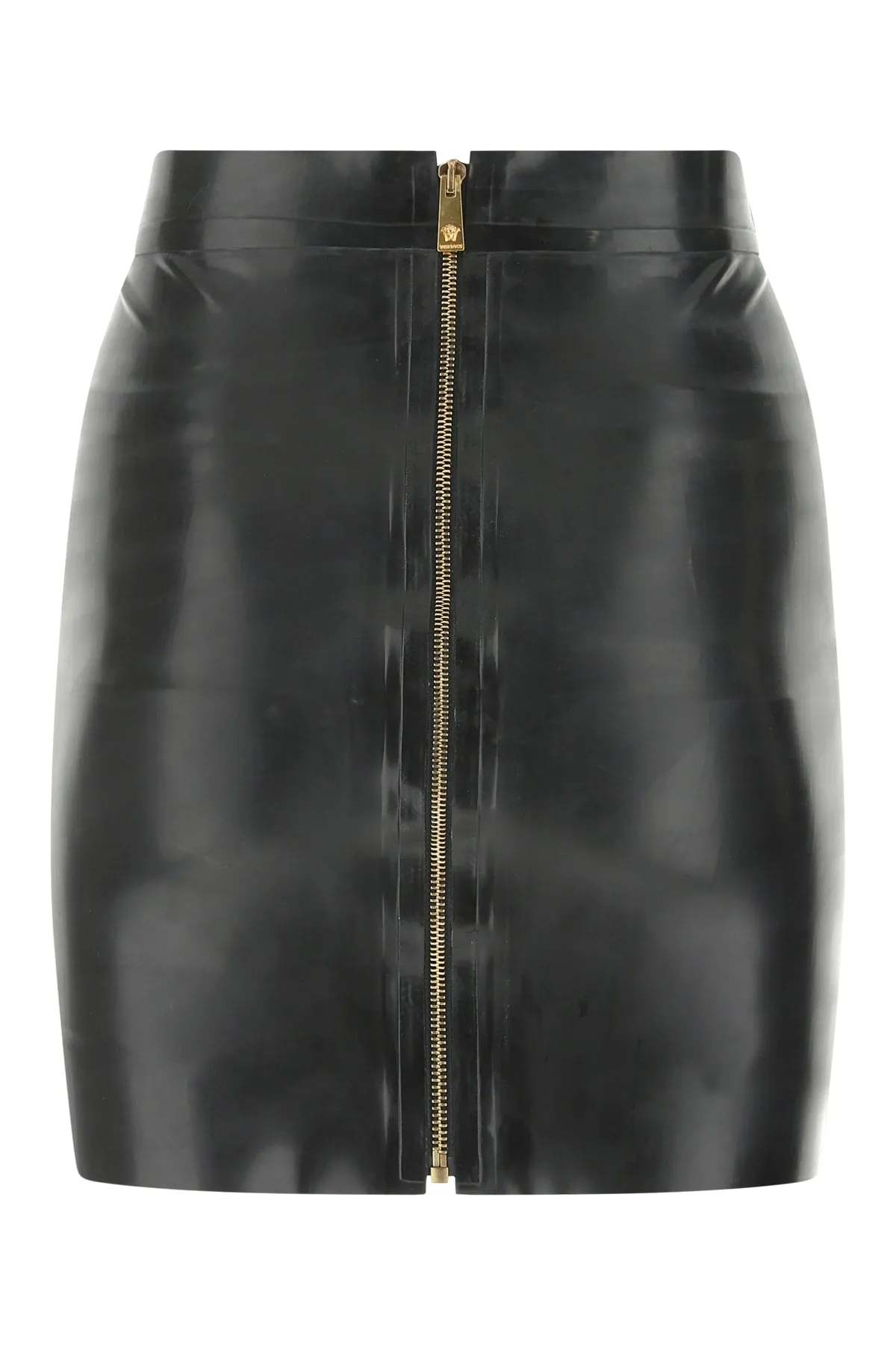 Versace Back Zipped Mini Skirt