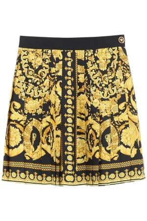 Versace Baroque Printed Mini Skirt