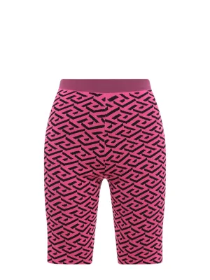 Versace La Greca Short Leggings