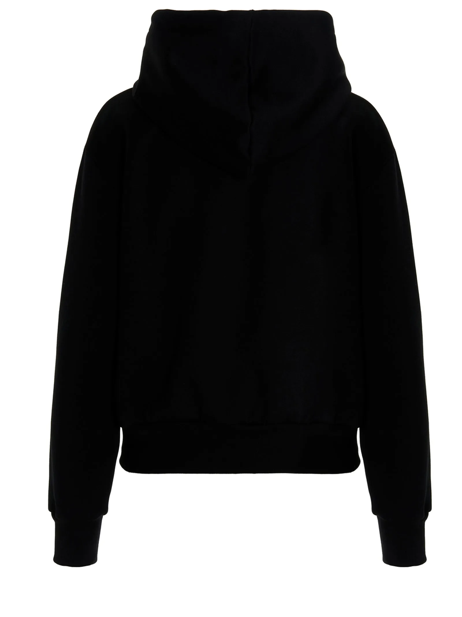Versace Logo Print Drawstring Hoodie