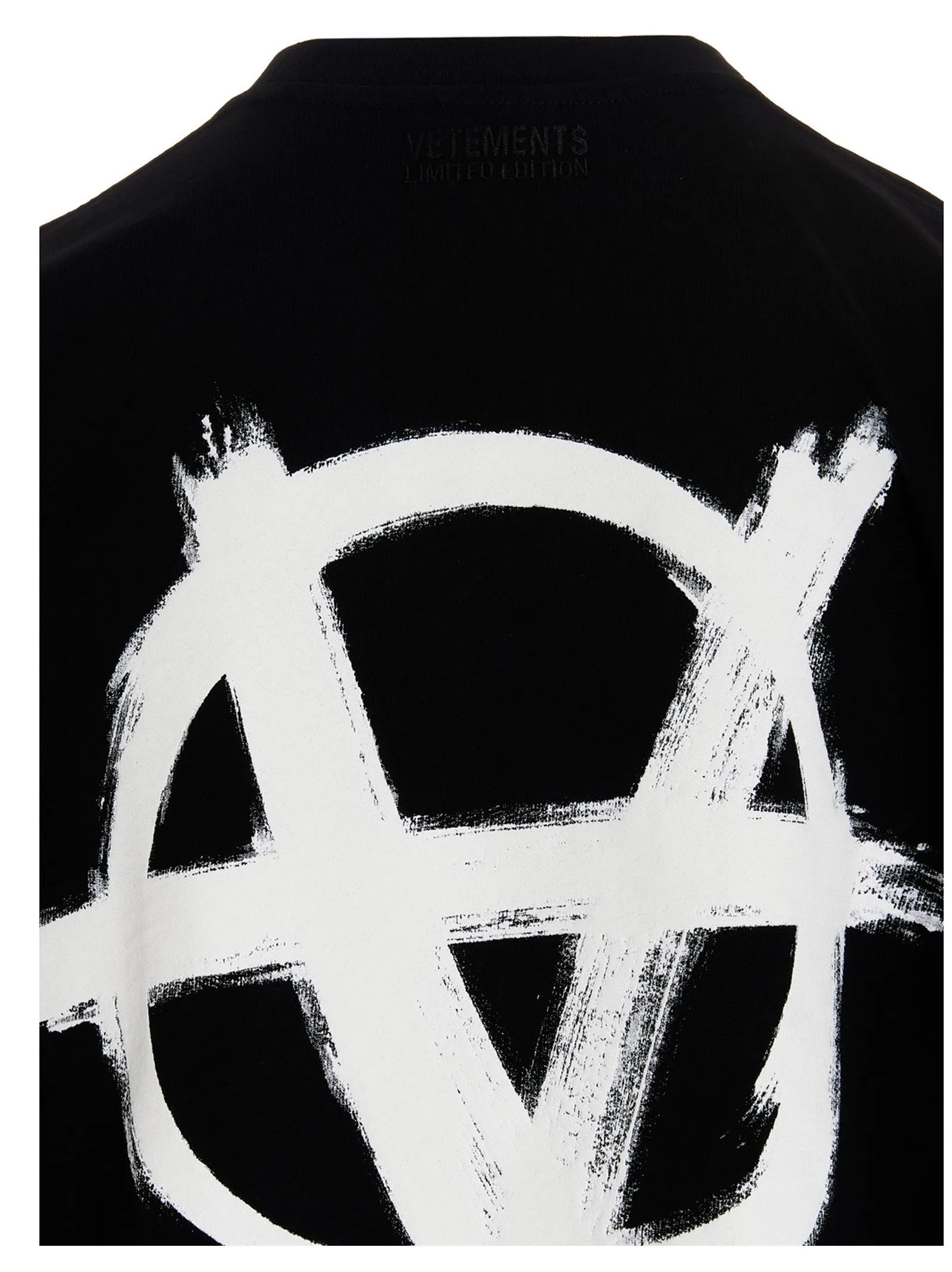 Vetements Double Anarchy Crewneck T-Shirt