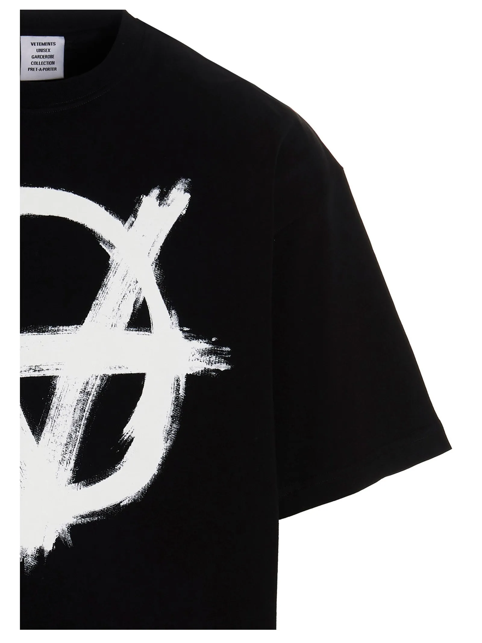Vetements Double Anarchy Crewneck T-Shirt