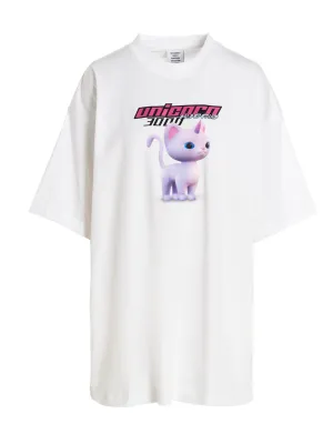 Vetements Graphic Printed Crewneck T-Shirt