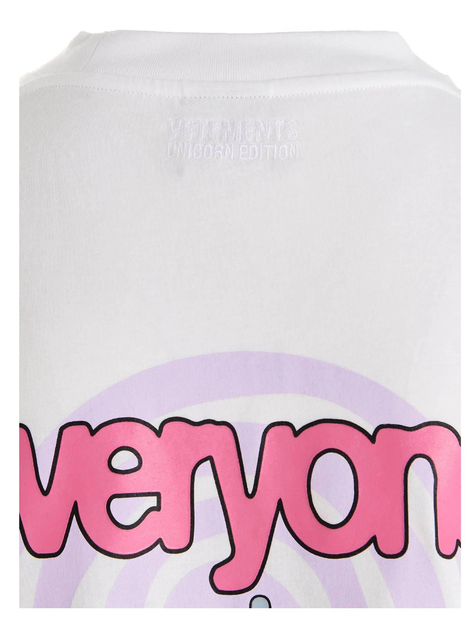 Vetements Graphic Printed Crewneck T-Shirt