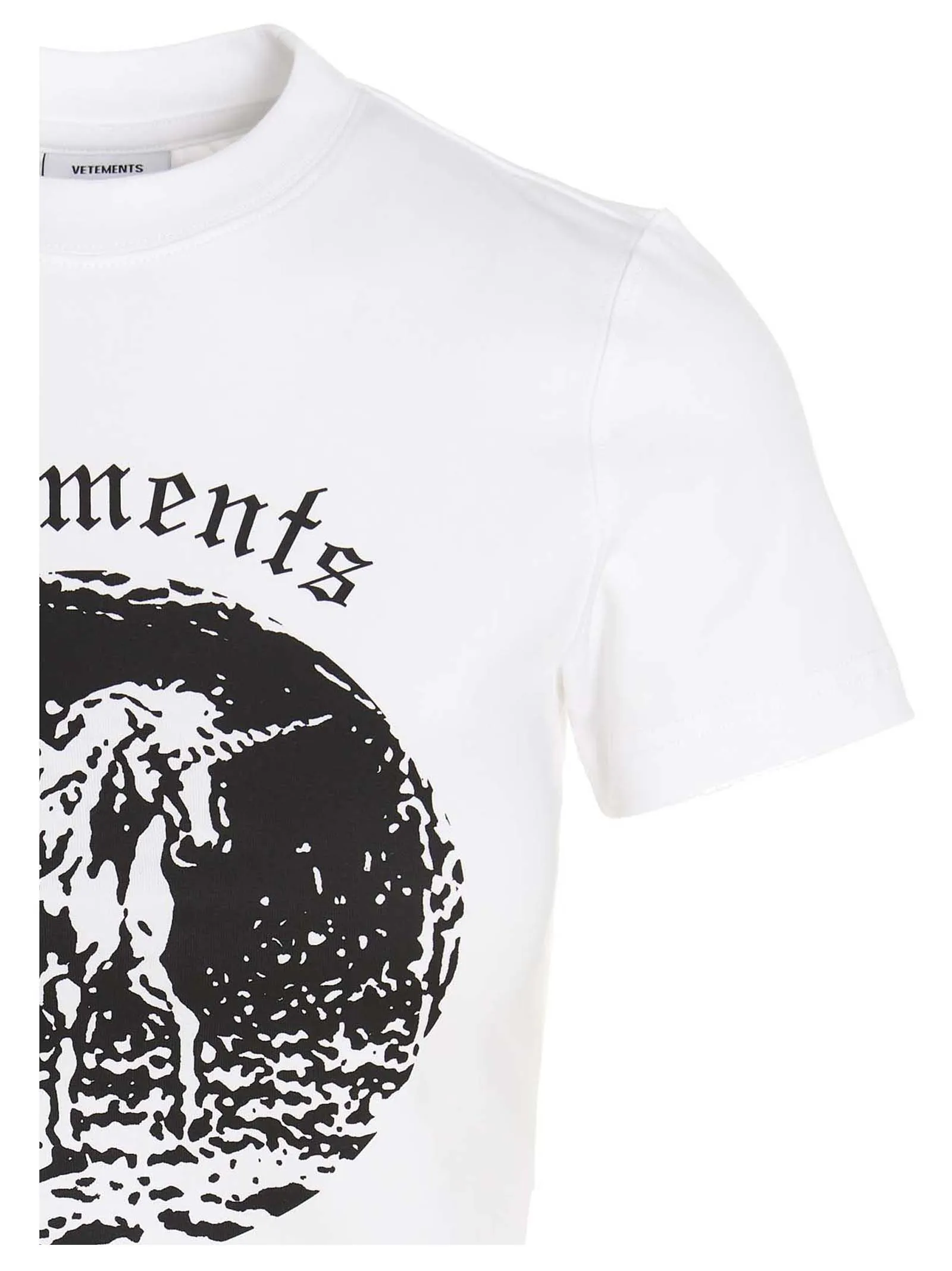Vetements Graphic Printed Crewneck T-Shirt