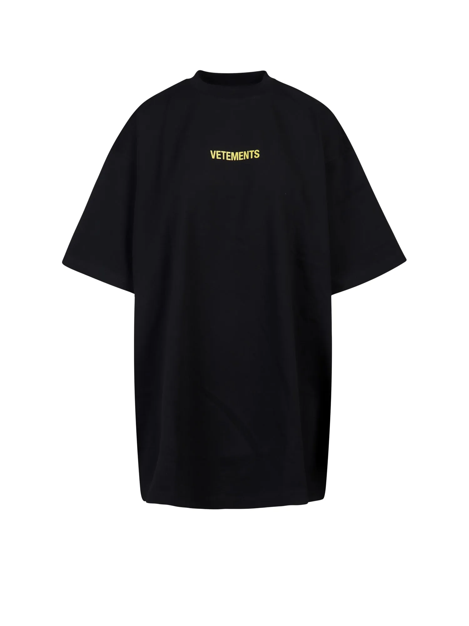 Vetements Logo Embroidered Crewneck T-Shirt