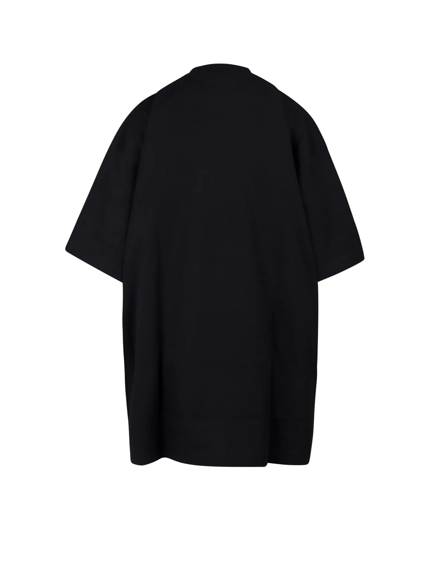 Vetements Logo Embroidered Crewneck T-Shirt