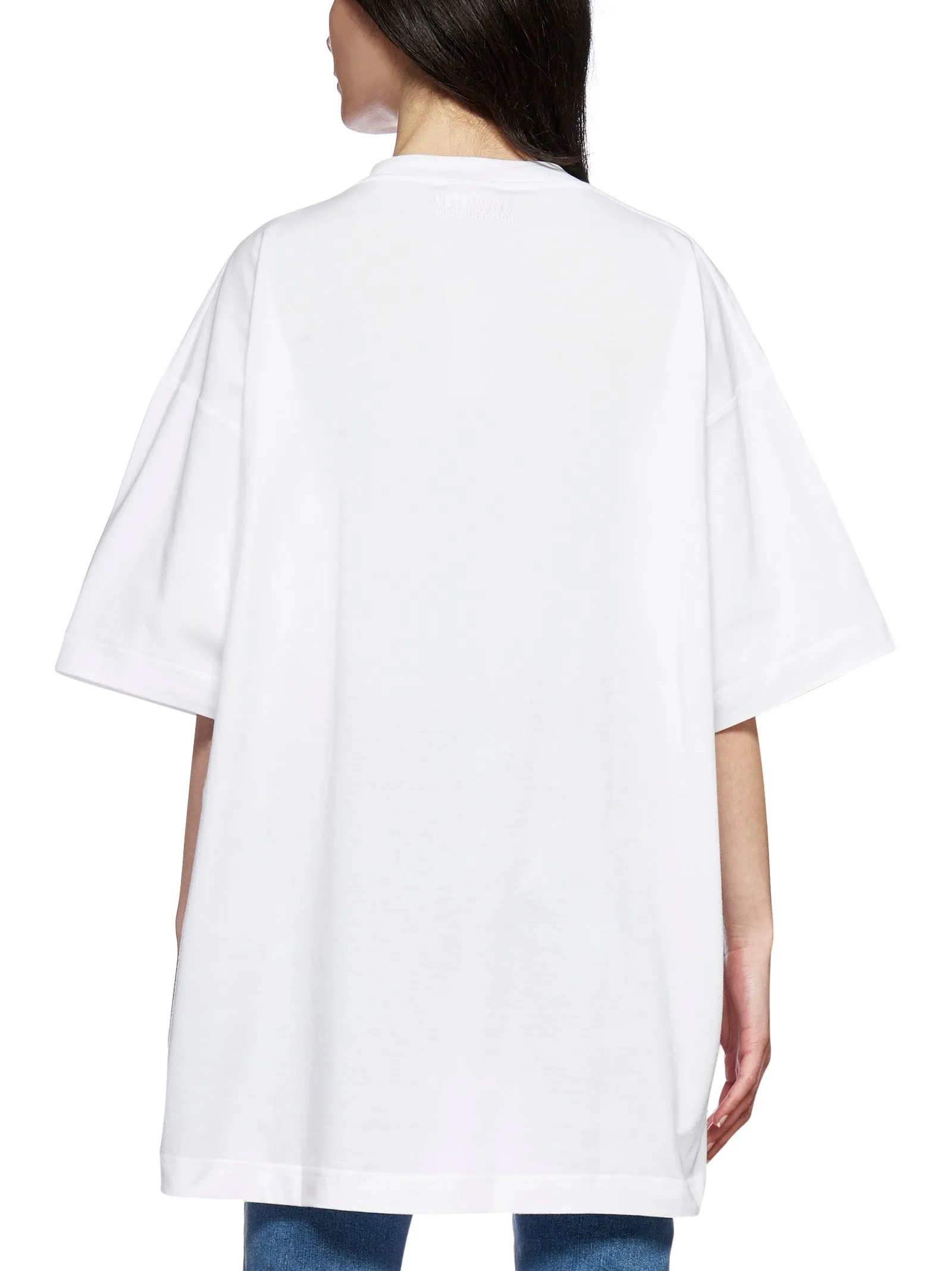 Vetements Logo Print Oversized T-Shirt