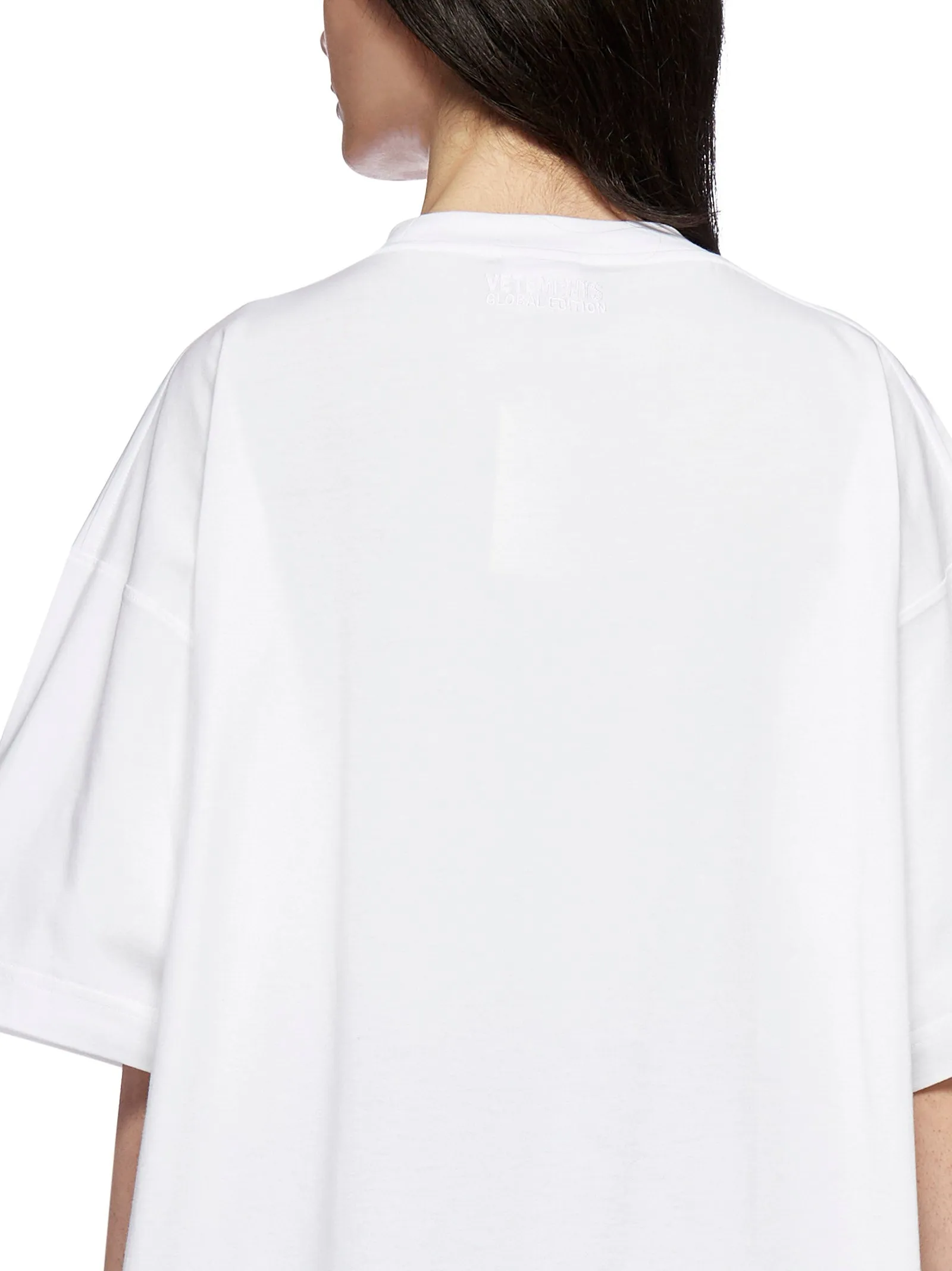 Vetements Logo Print Oversized T-Shirt