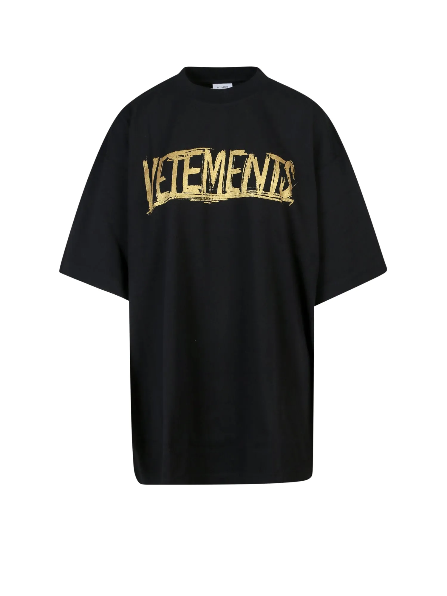 Vetements Logo Printed Crewneck T-Shirt