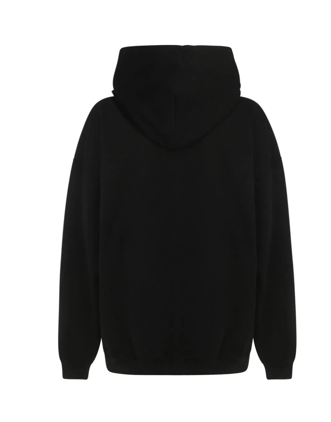 Vetements Logo Printed Drawstring Hoodie