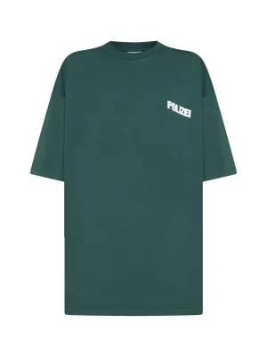 Vetements Slogan Printed Crewneck T-Shirt