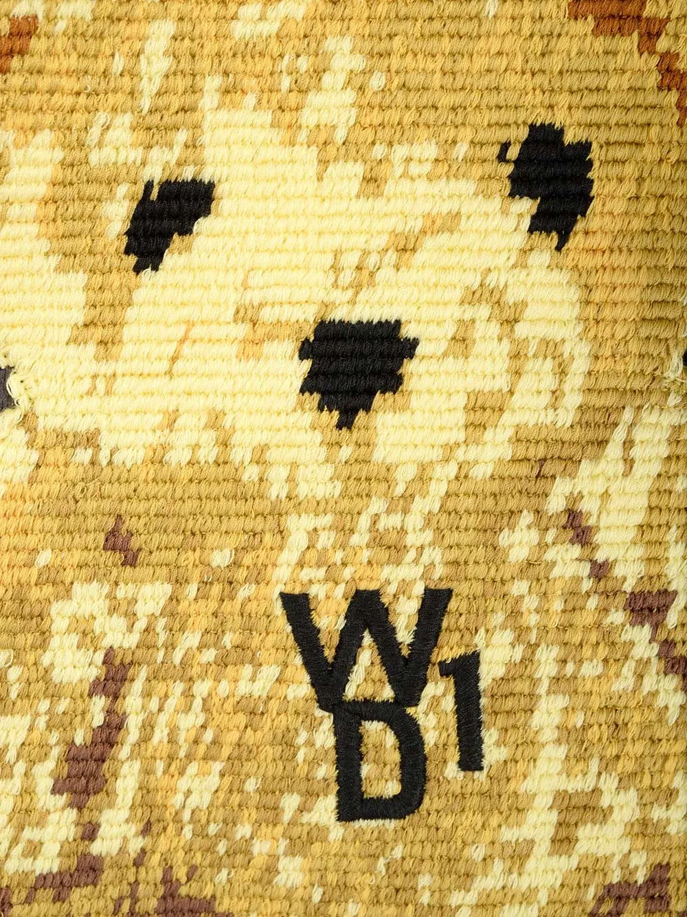We11done Teddy Embroidered Drawstring Hoodie