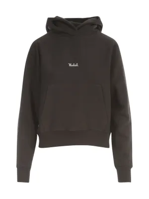 Woolrich Flocked Logo Hoodie