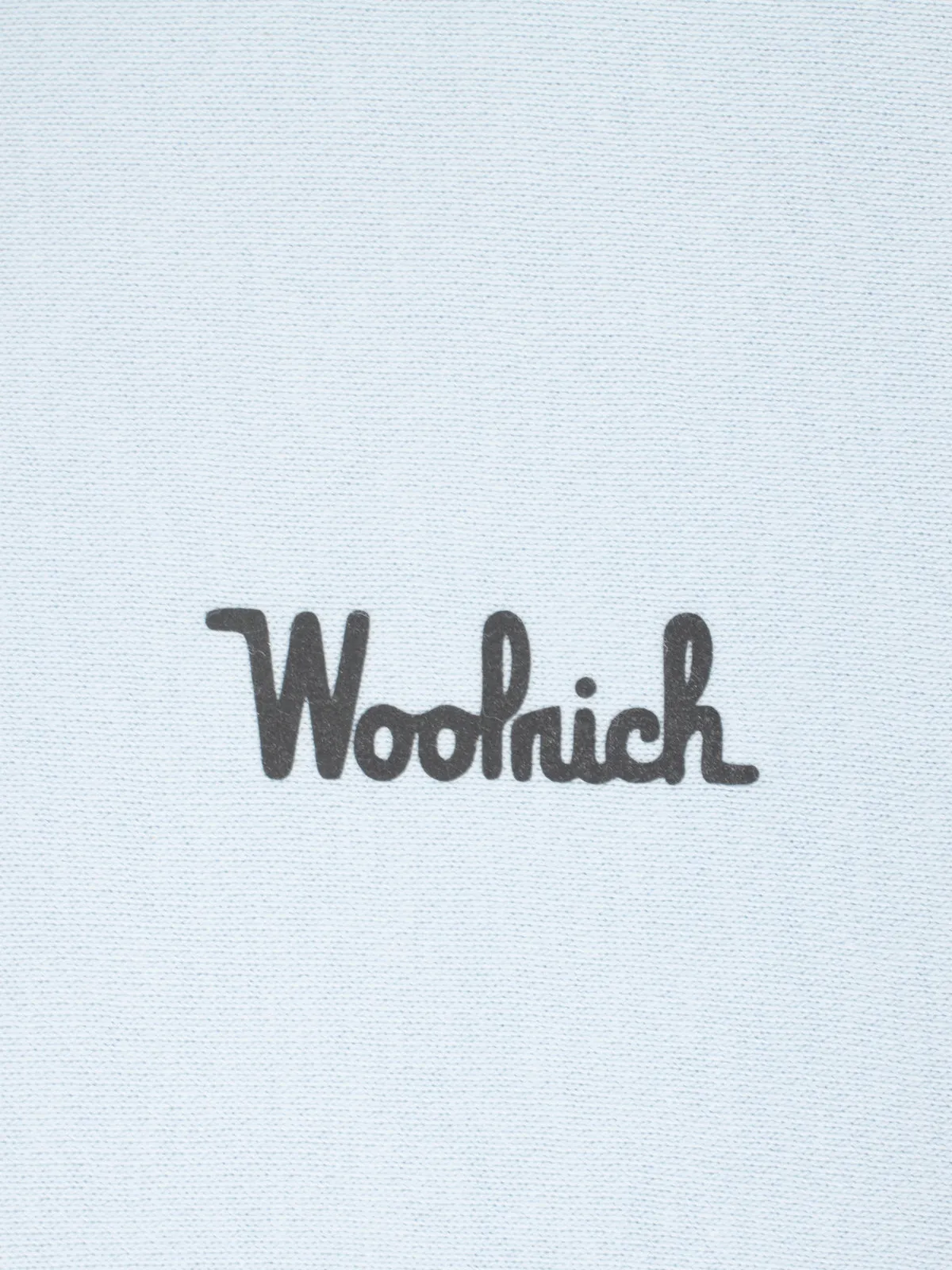 Woolrich Flocked Logo Hoodie