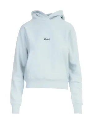 Woolrich Flocked Logo Hoodie