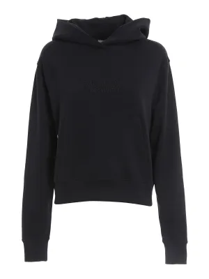 Woolrich Logo Embroidered Long-Sleeved Hoodie