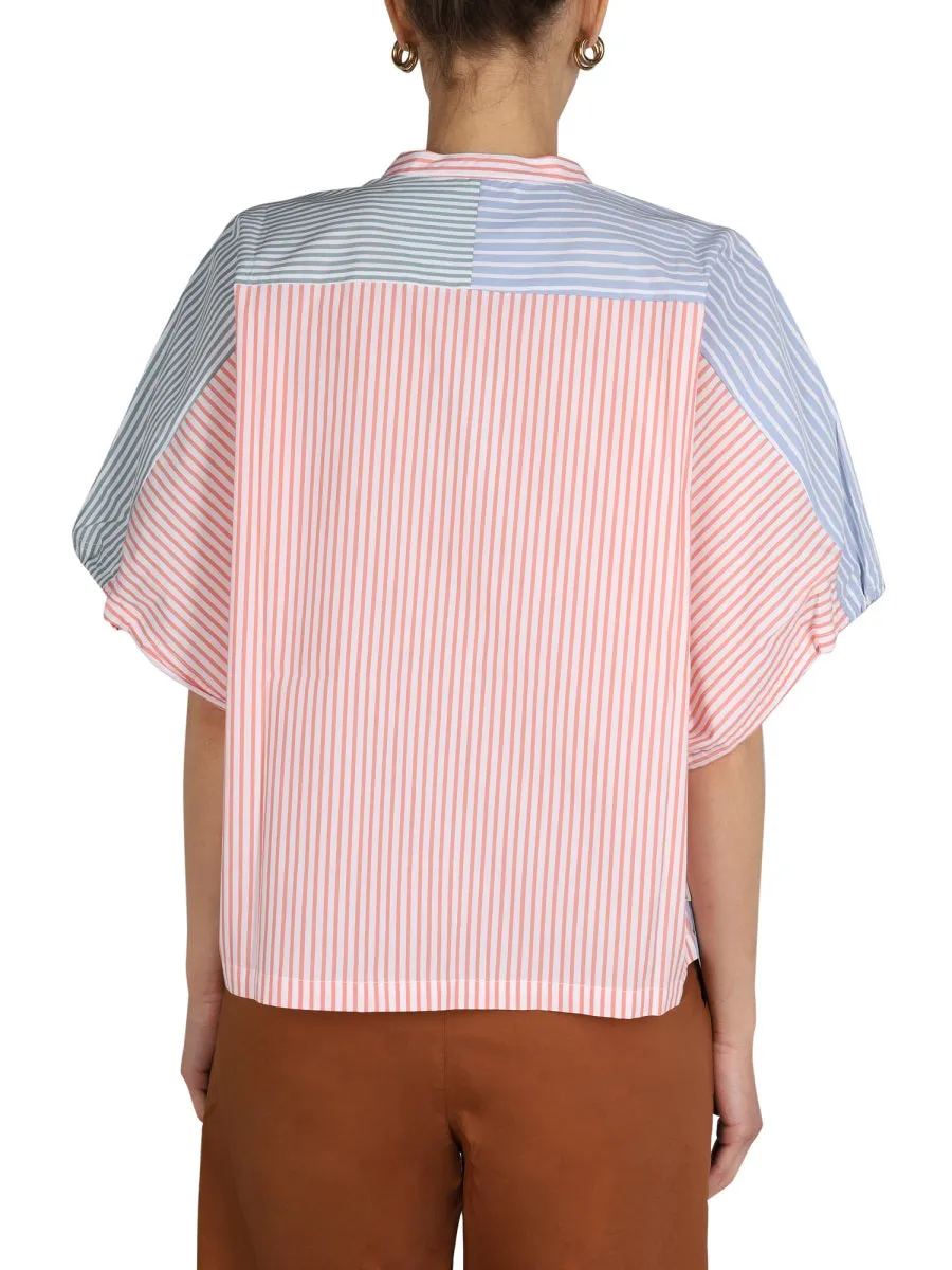 Woolrich Striped Short-Sleeved Shirt
