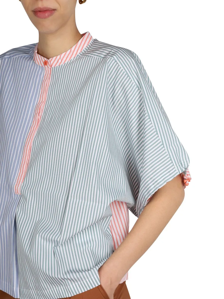 Woolrich Striped Short-Sleeved Shirt