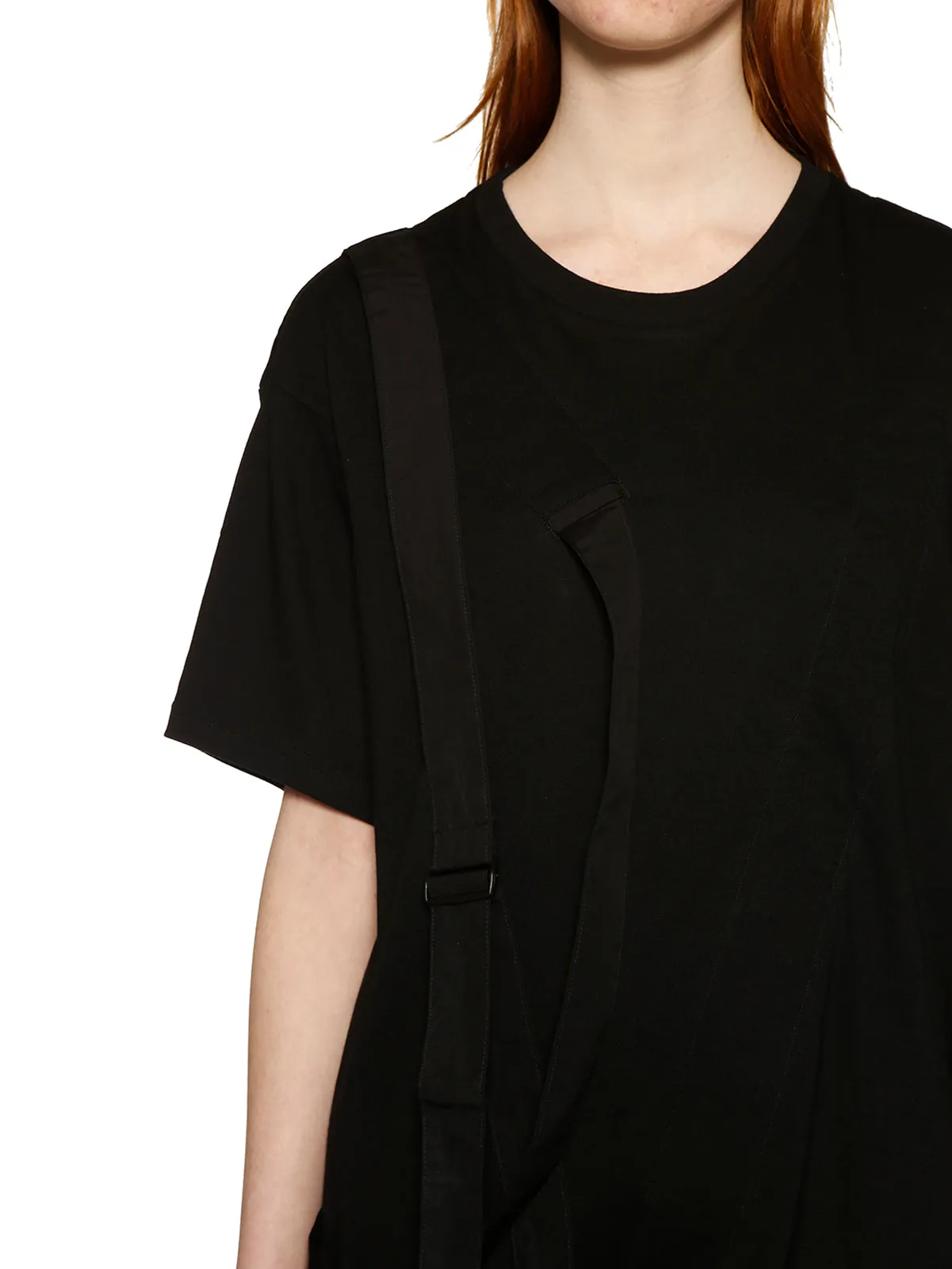 Yohji Yamamoto Uneven Crewneck T-Shirt