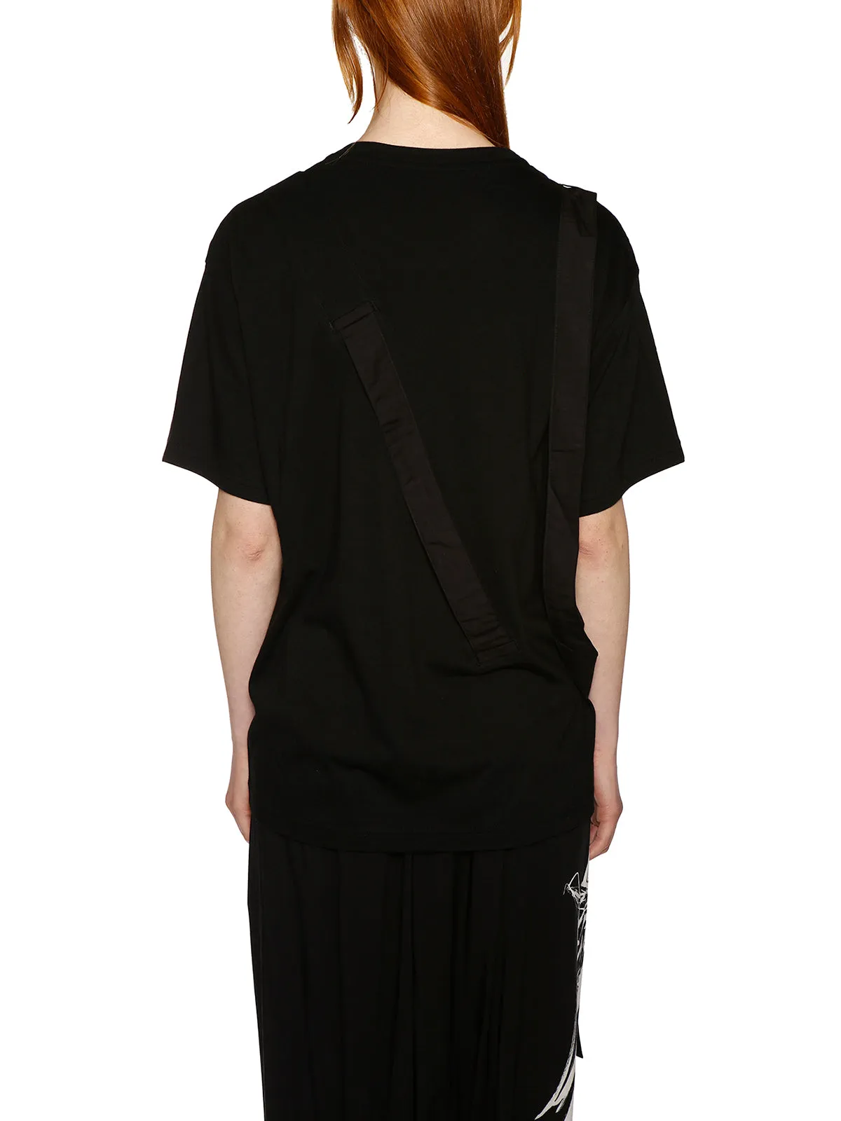 Yohji Yamamoto Uneven Crewneck T-Shirt