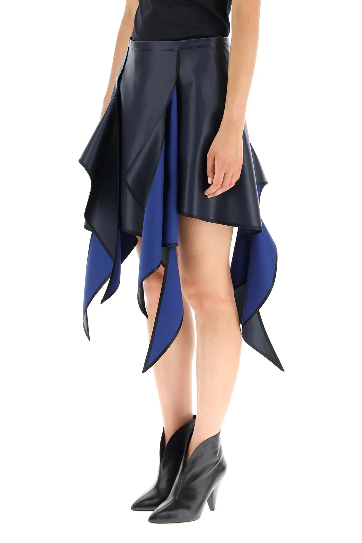 Y/Project Asymmetric Panelled Skirt