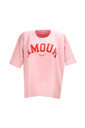 Zadig & Voltaire Crewneck Oversized T-Shirt