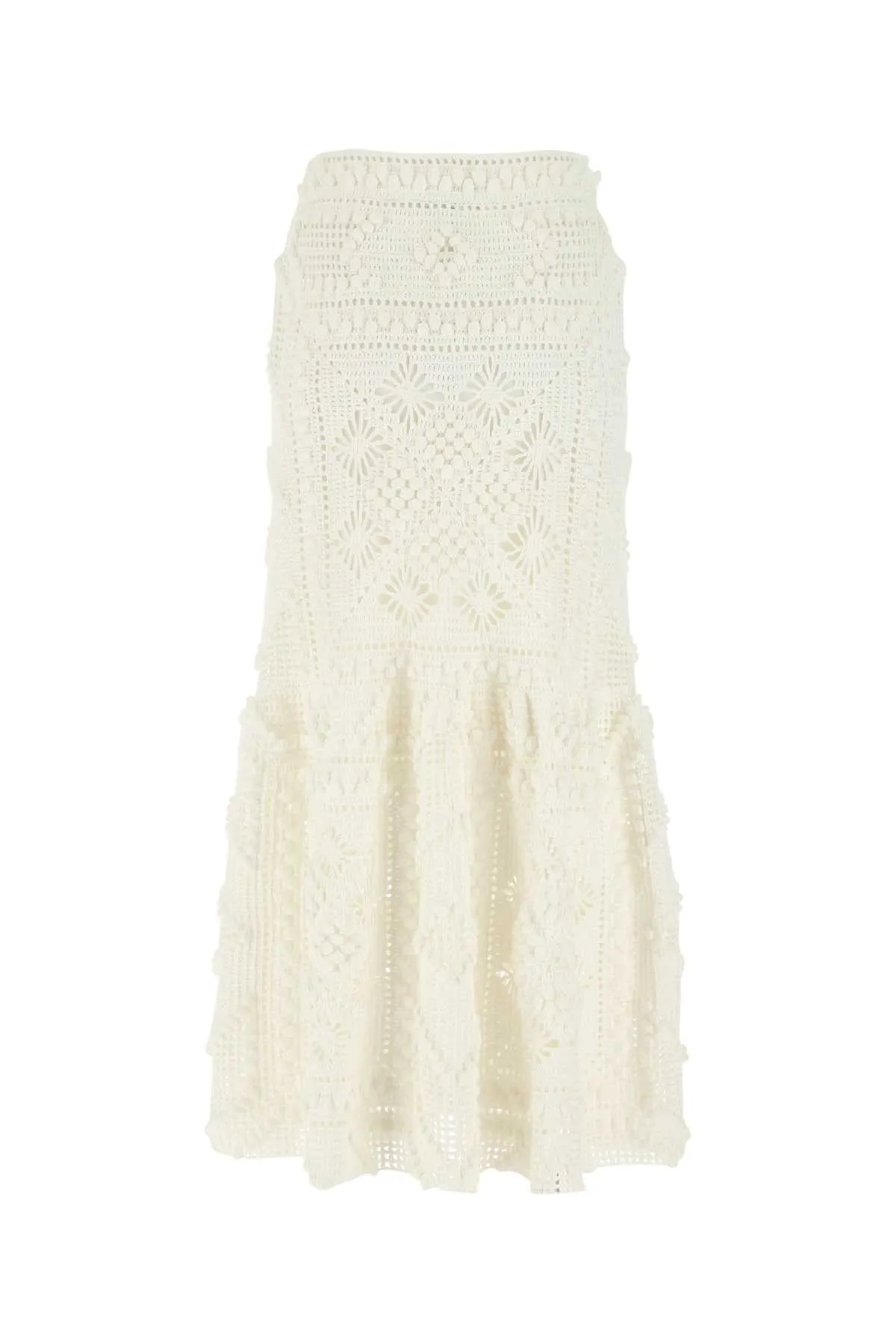 Zimmermann Candescent Crochet Skirt