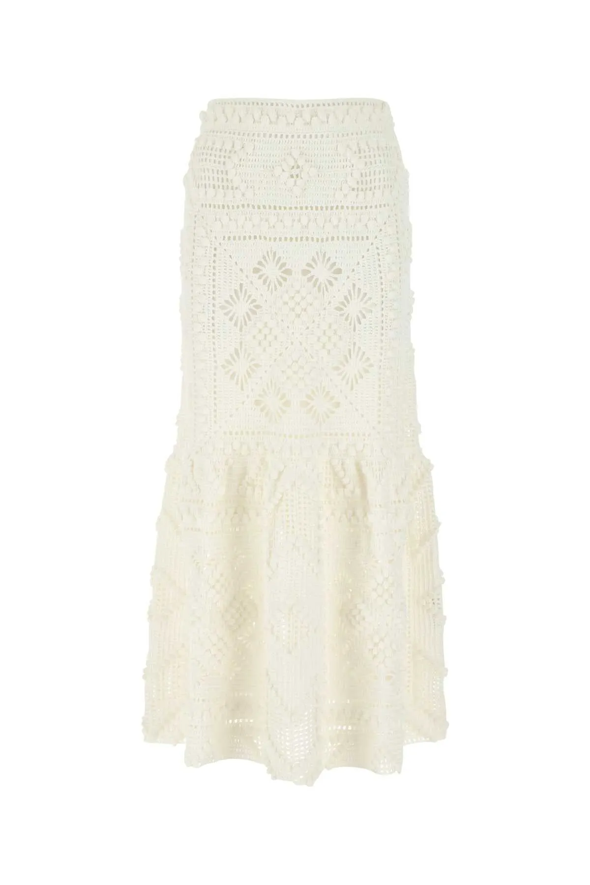 Zimmermann Candescent Crochet Skirt