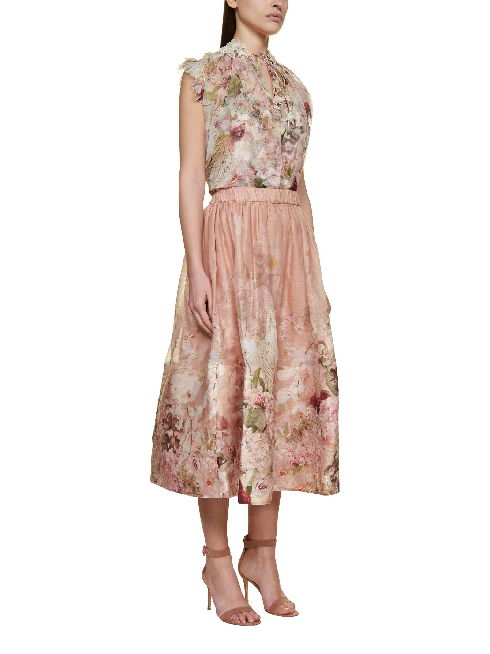 Zimmermann Dancer Flutter Tank Top