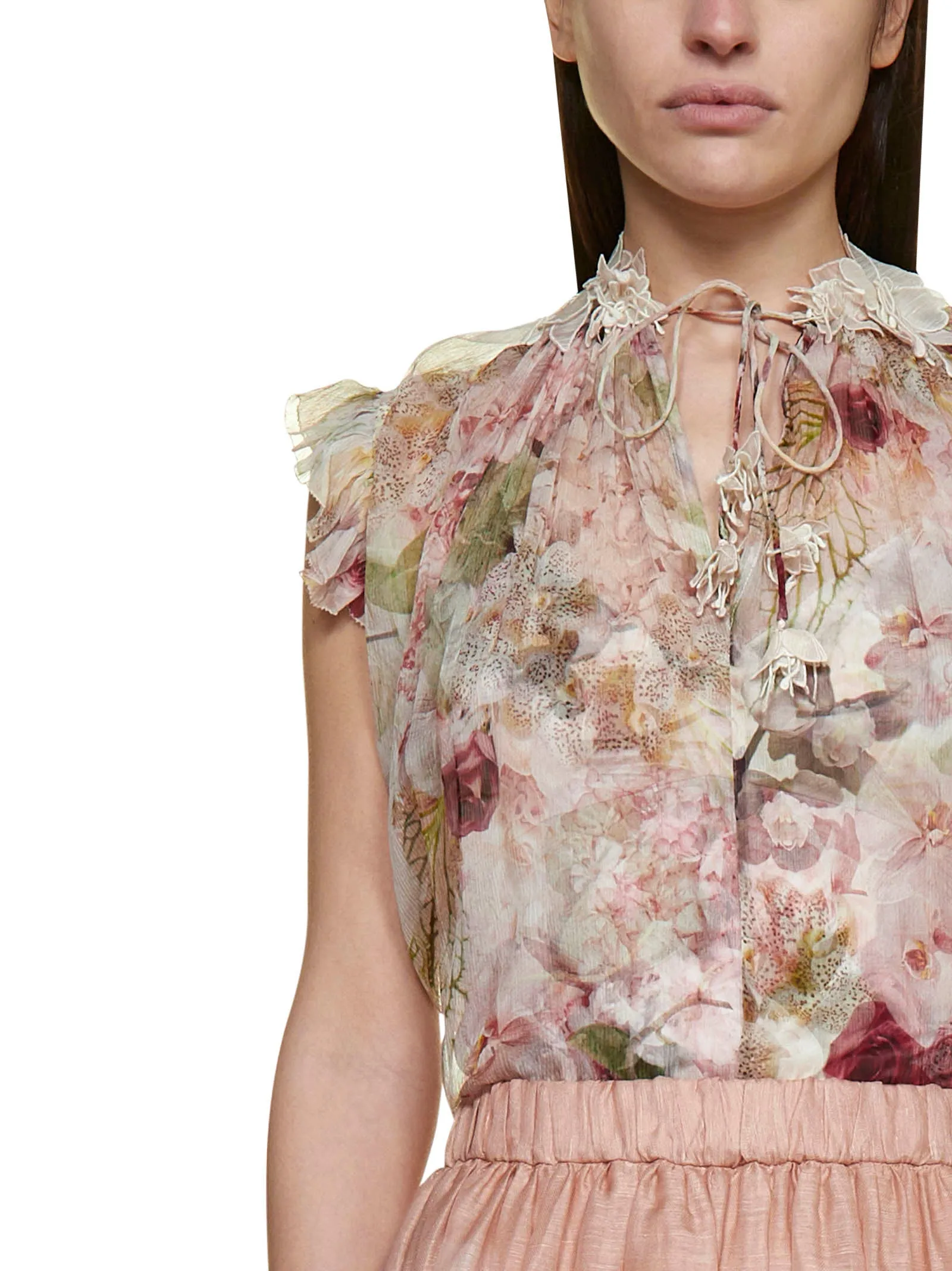 Zimmermann Dancer Flutter Tank Top