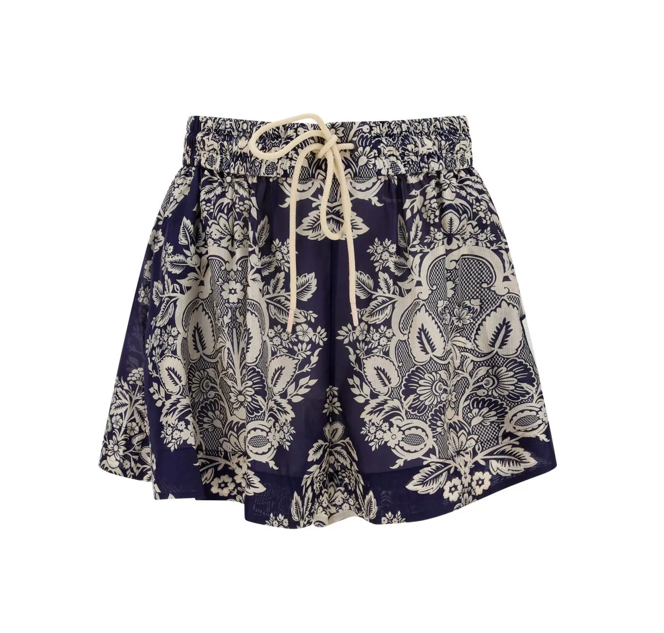 Zimmermann Graphic Printed Drawstring Shorts