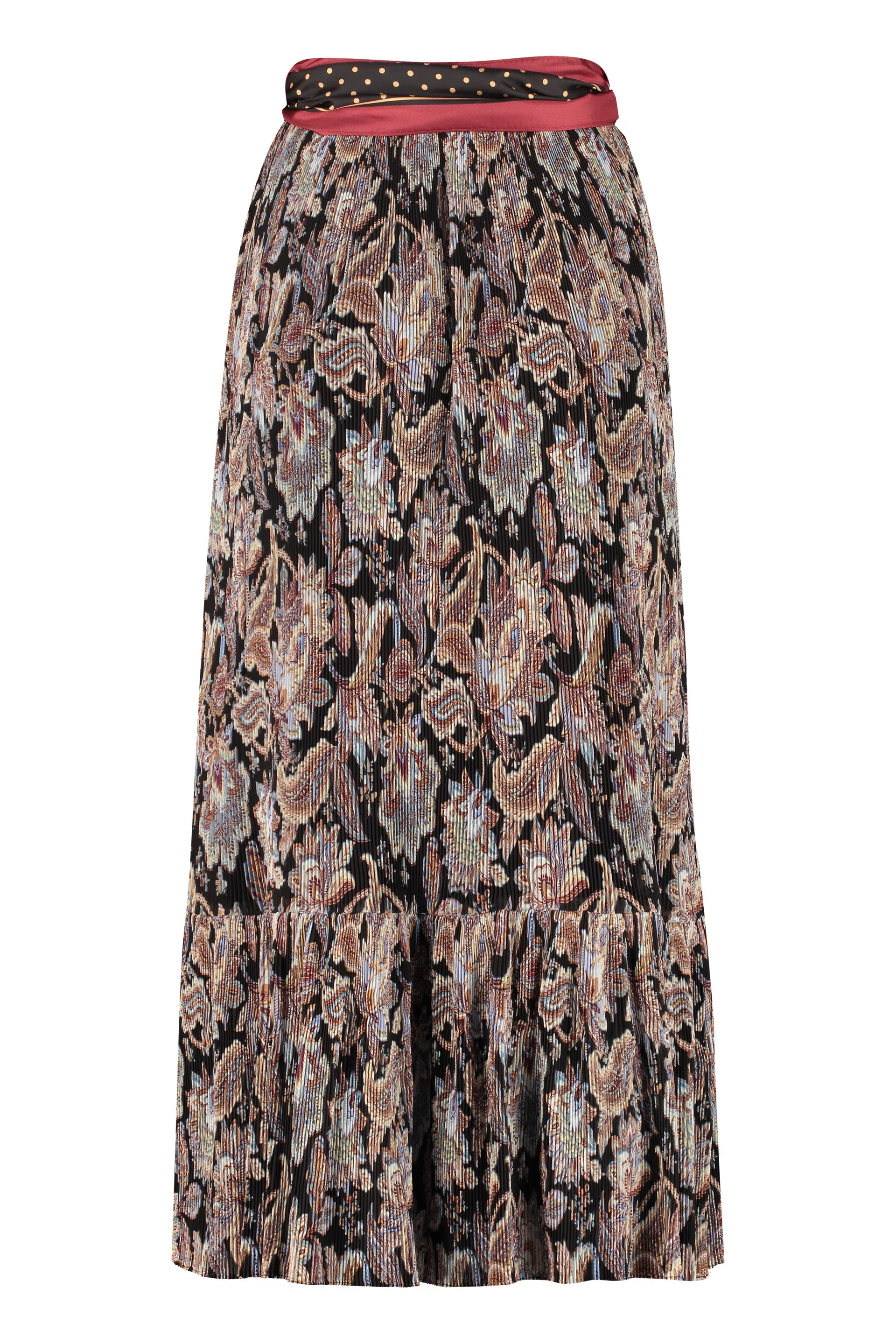 Zimmermann Ladybeetle Printed Pleated Skirt