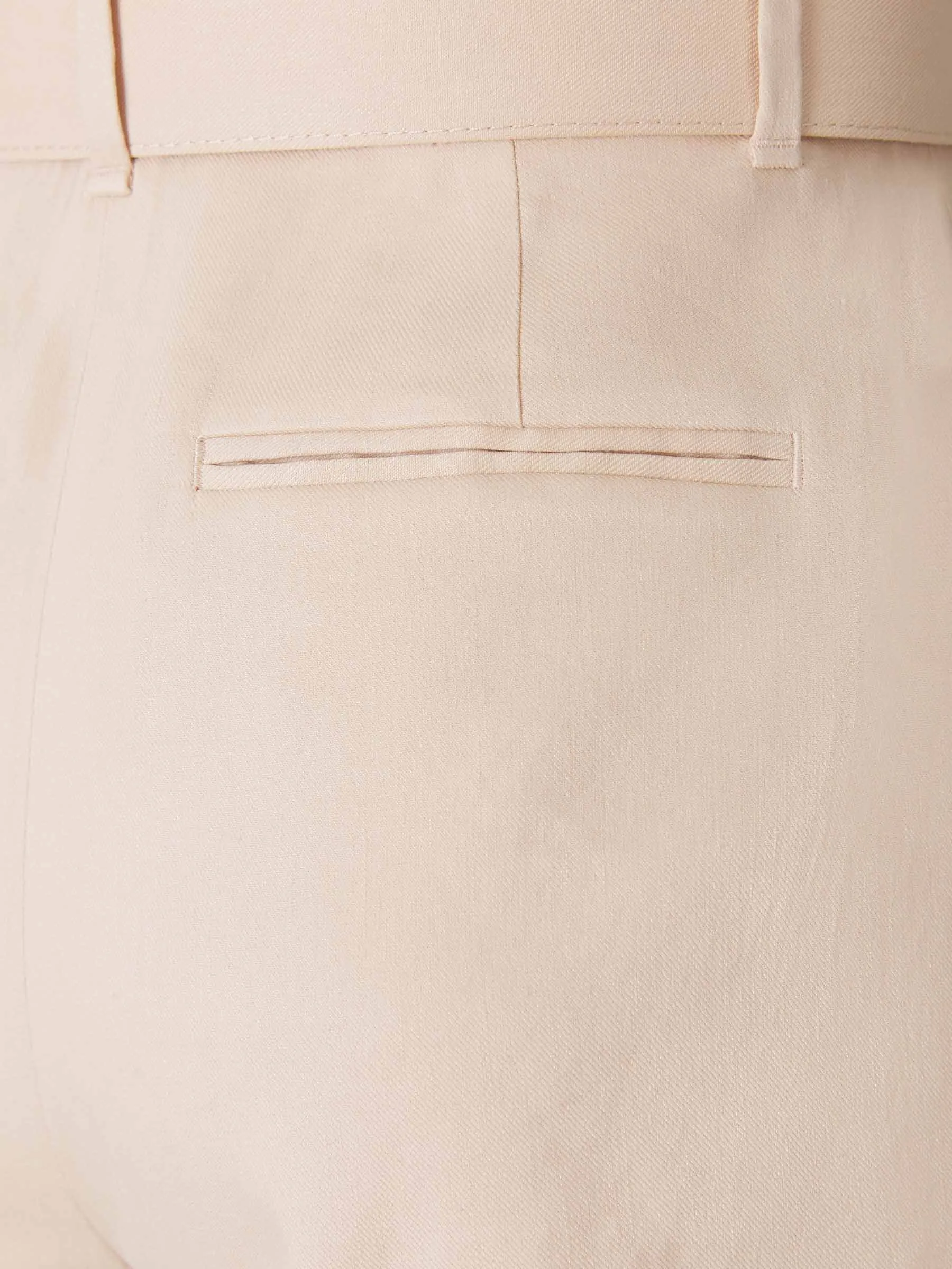 Zimmermann Pleated Detail Belted Shorts
