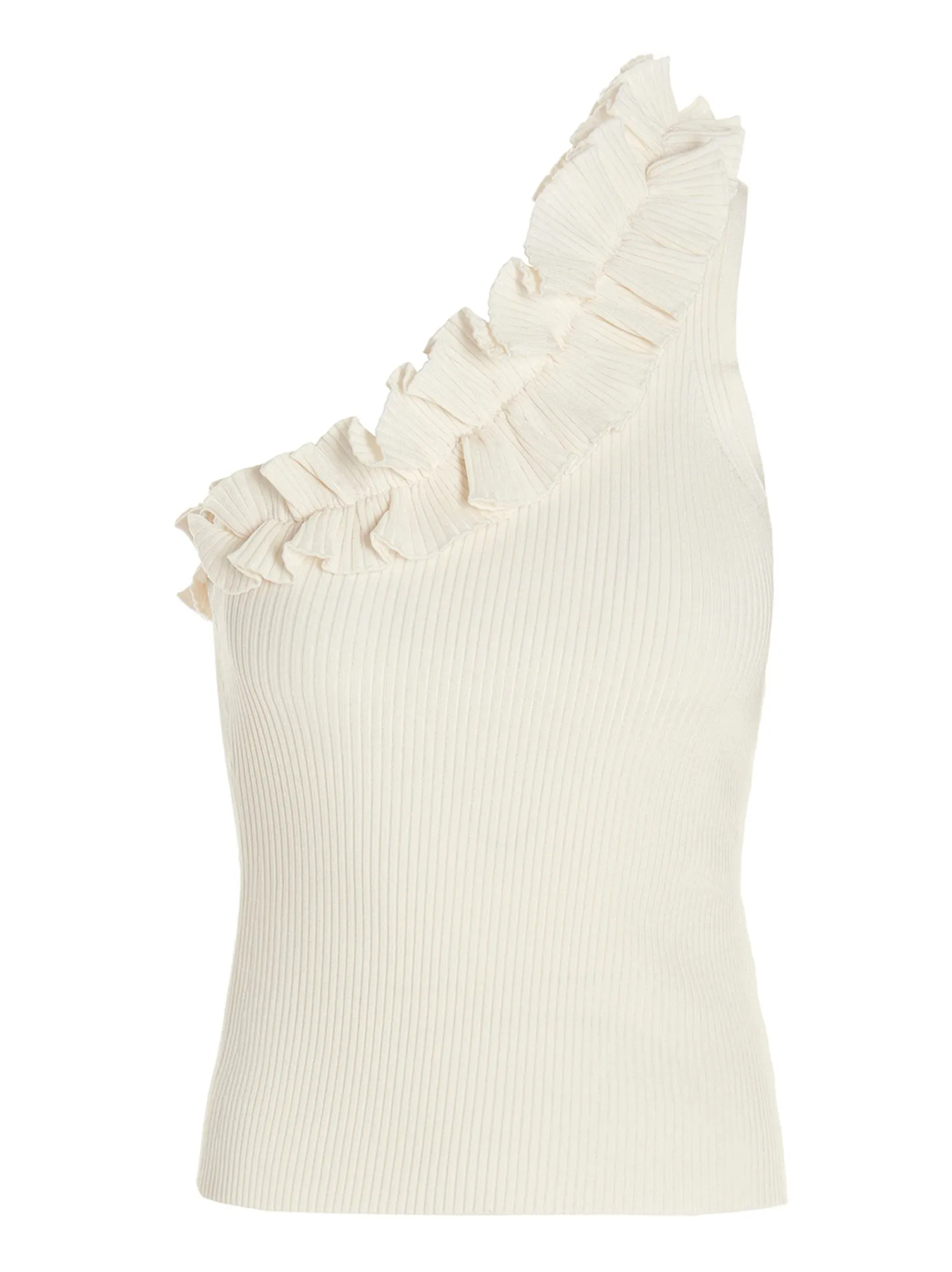 Zimmermann Postcard Asymmetric Tank Top