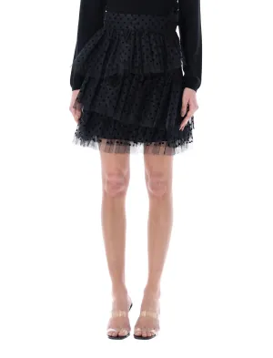Zimmermann Tiered Mini Skirt